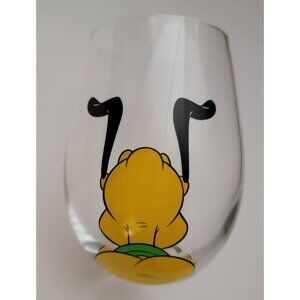 Joy Jolt Disney Mickey Mouse and Friends Squad -Pluto Clear Glass Tumbler Cup Ch